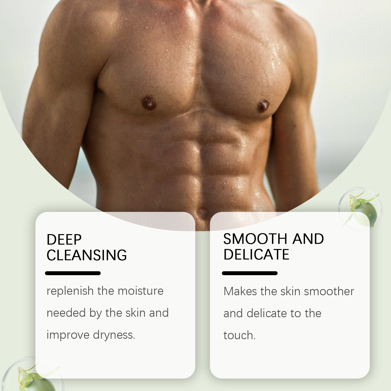 East Moon Men's Moisturizing Balm, Gently Hydrates And Nourishes Refreshing Body And Facial Skin Care Balm