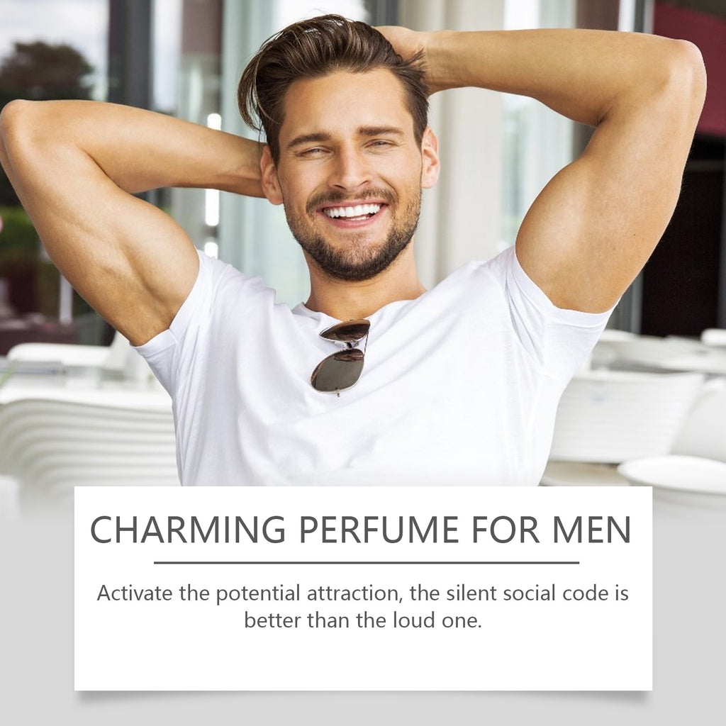 North Moon Pheromone Ball Perfume, Portable Fragrance For Men Fresh Charm Minority Jasmine Perfume
