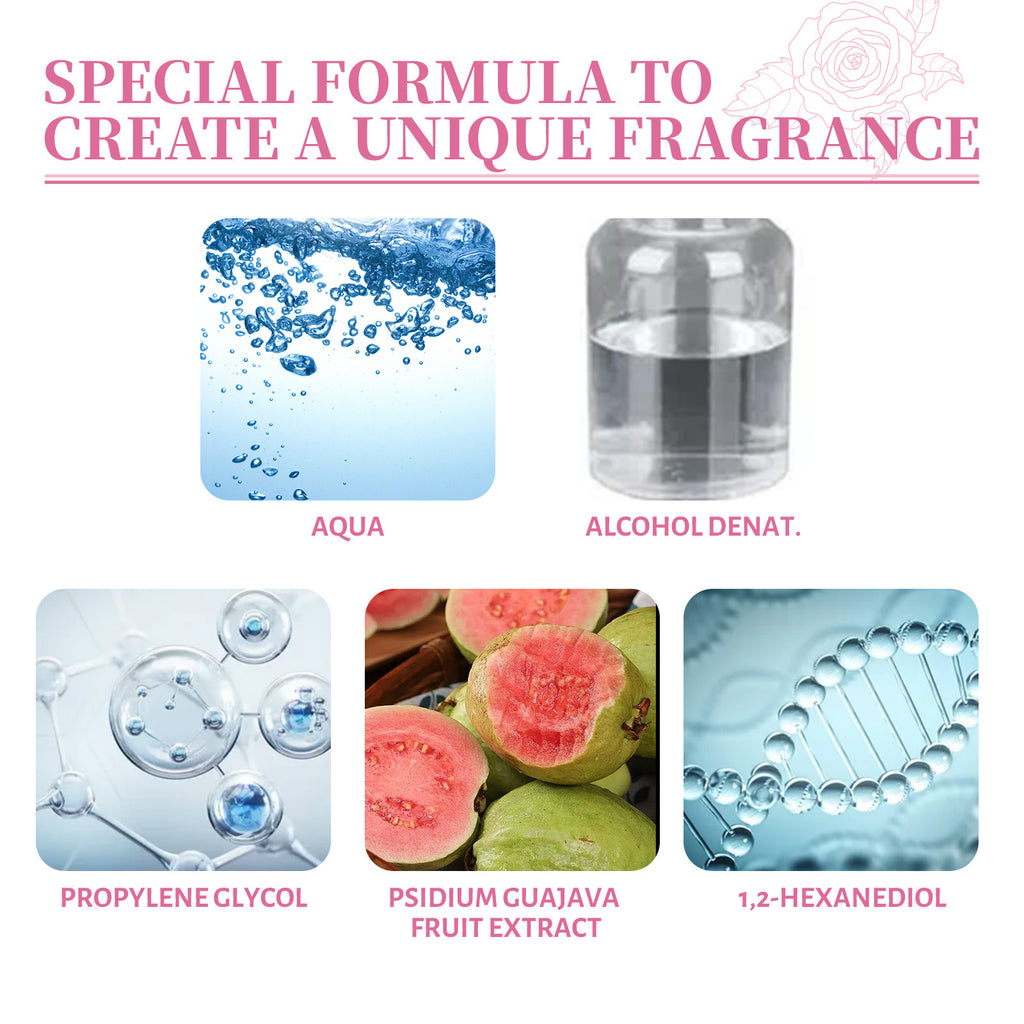 OUHOE Roll-On Perfume Is Gentle, Non-Pungent, Long-Lasting, Refreshing And Portable. The Fragrance Is Light And Elegant For A Date