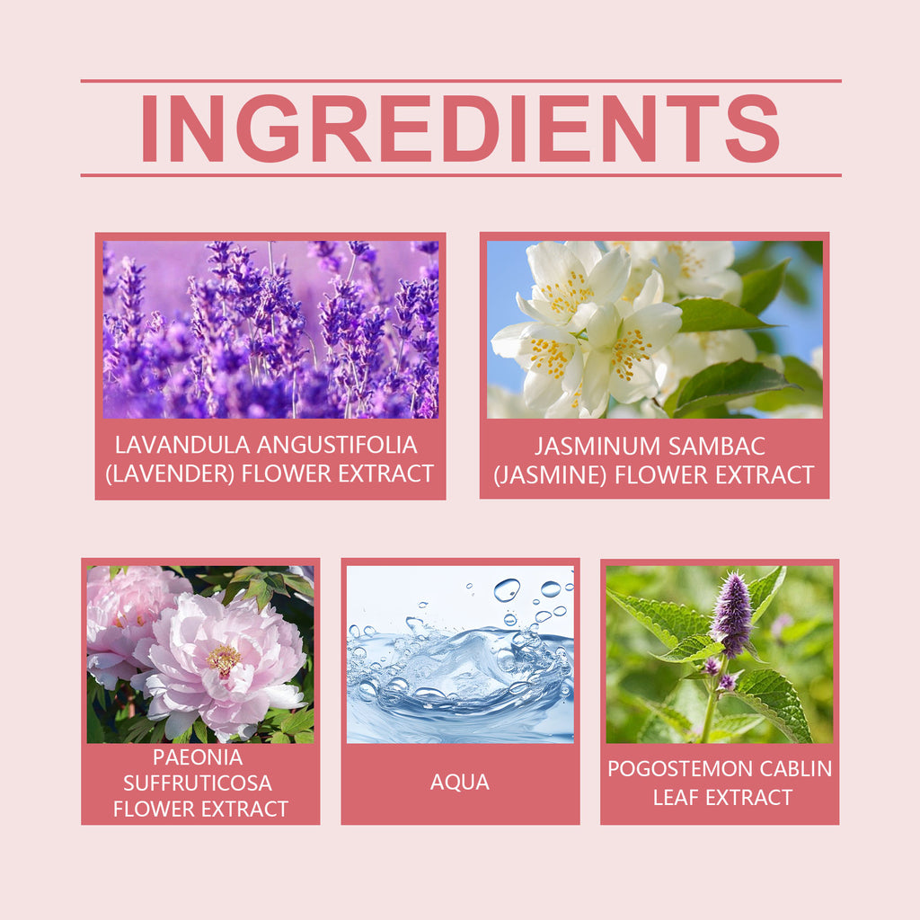 Roxelis Peony Fragrance Eternal Perfume Natural Fragrance Release Charm Lasting Fragrance Light Elegant Charm Dating Atmosphere Perfume