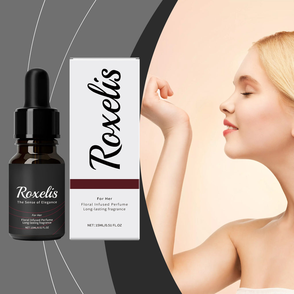 Roxelis Charm Floral Drops With A Natural, Fresh, Elegant And Long-Lasting Fragrance That Exudes Personality And Charm