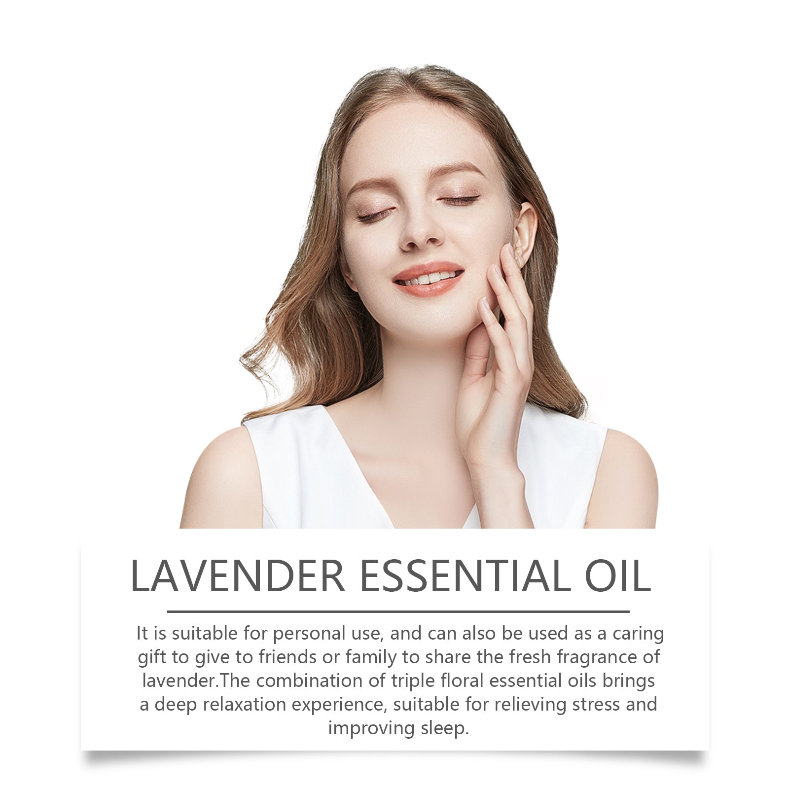 Roxelis Lavender Ball Perfume Essential Oil Lasting Long Not Easy To Disperse Light Fragrance Lavender Romantic Fresh Ball Essential Oil