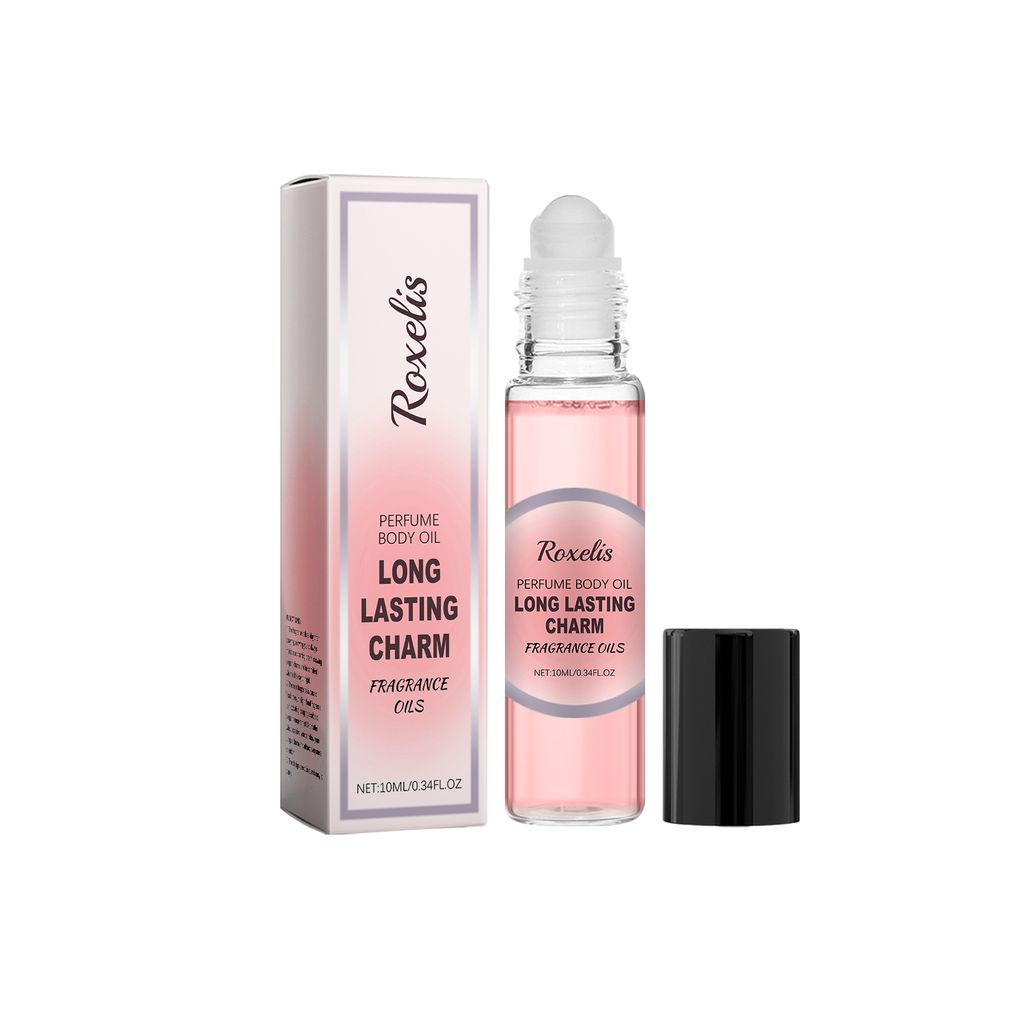 Roxelis Women's Roller Perfume Lasting Fragrance Portable Rose Light Everyday Fresh Exudes A Niche Appeal Perfume