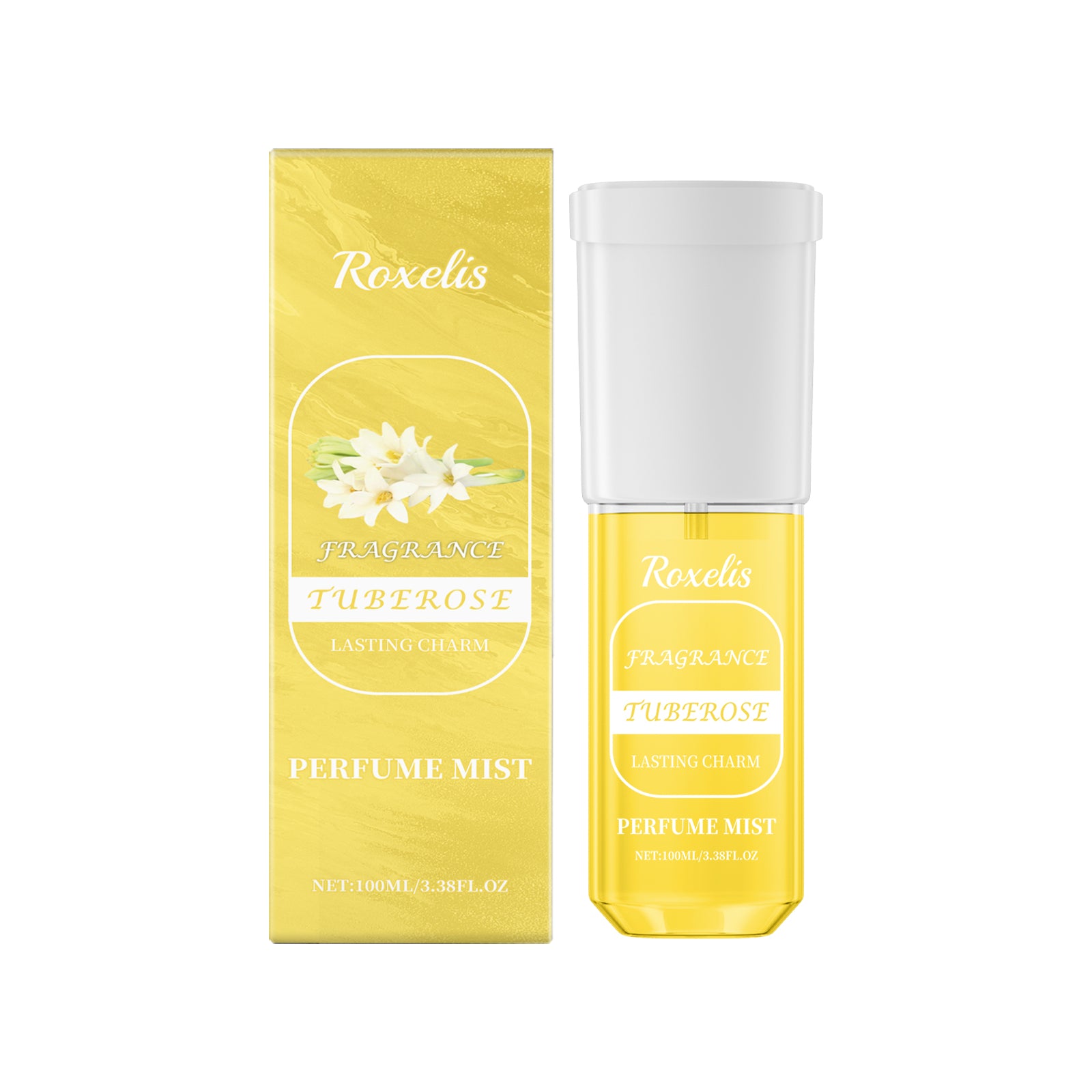 Roxelis Tuberose Perfume Fresh Fragrance Mild Lasting Fragrance Exudes Charming Fragrance Niche Elegant Portable Spray