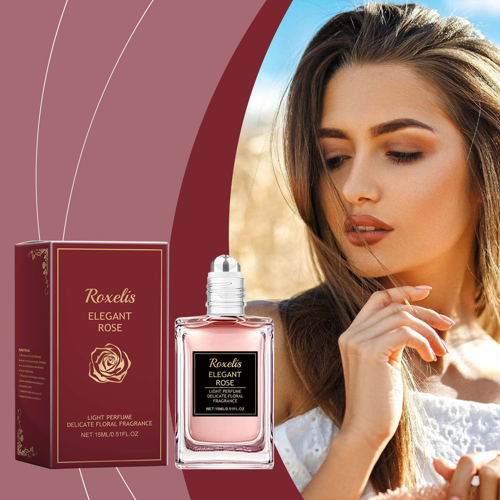 Roxelis Rose Essential Oil Fragrance Water Pheromone Dating Partner Fragrance Lasting Lasting Couple Atmosphere Charm Perfume