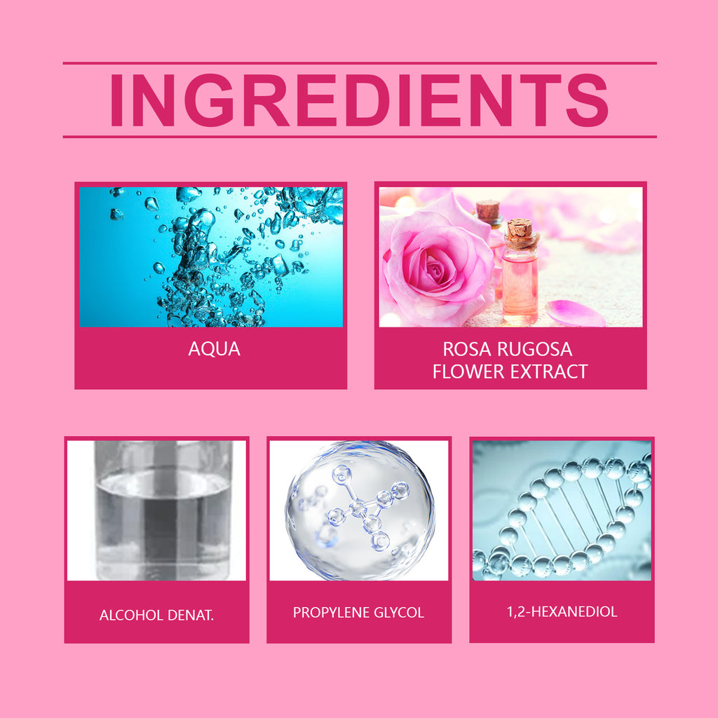 Rose Light Perfume Natural Fresh Light Fragrance Portable Lasting Fragrance Women Exude Charm Perfume