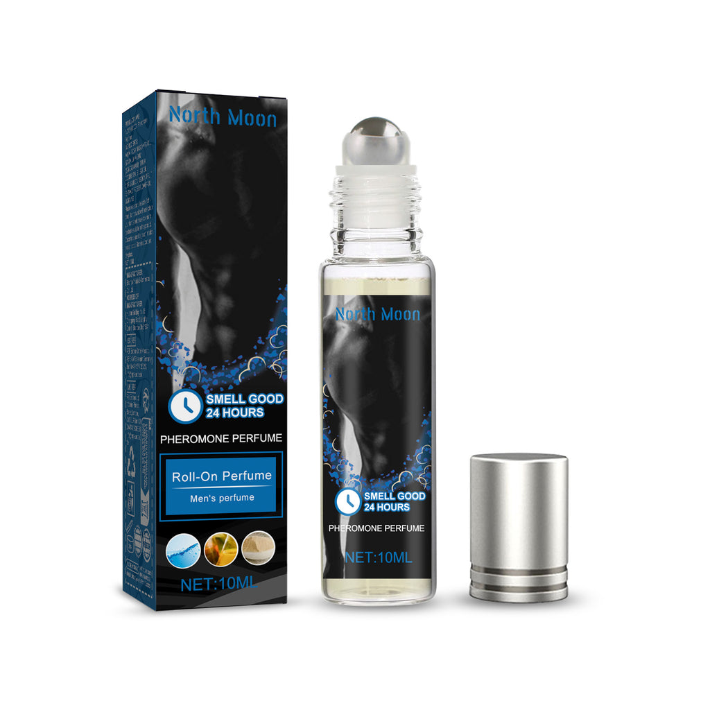 North Moon Roll-On Perfume, Natural Long-Lasting Fresh Light Atmosphere Perfume Keep Fragrance Ball Perfume