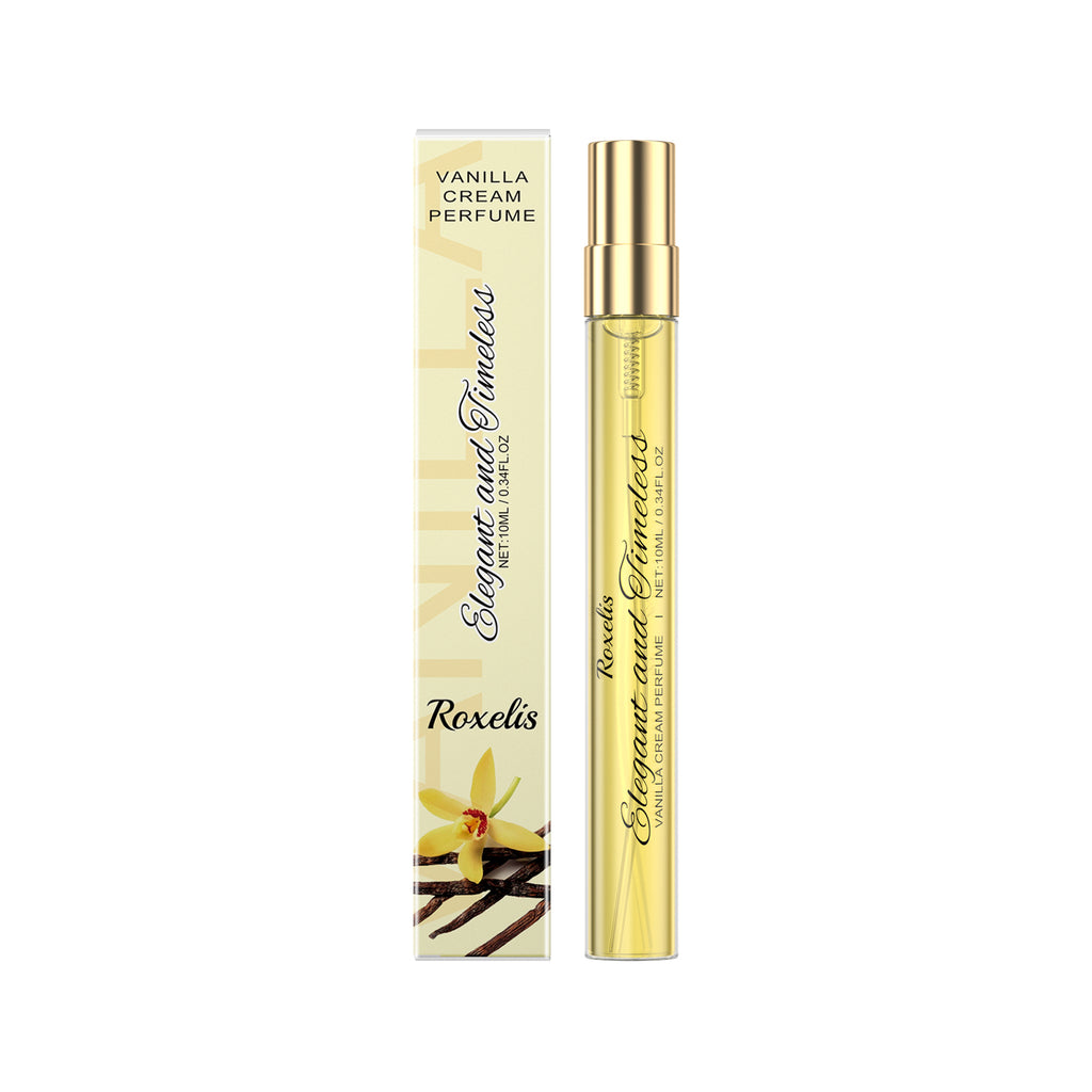 Roxelis Vanilla Cream Eau De Toilette, Fresh And Light To Wear Everyday Portable Vanilla Fragrance Charm Eau De Toilette