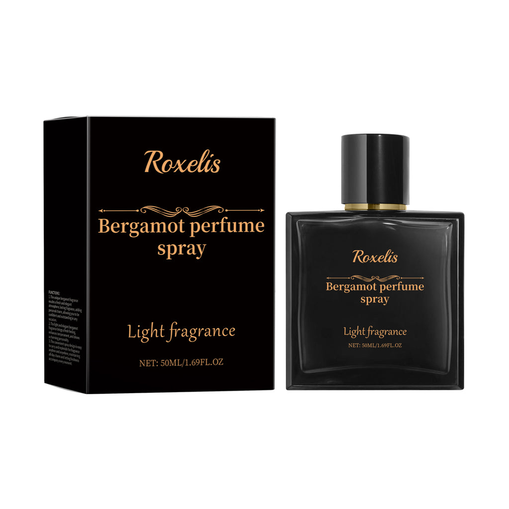 Roxelis Bergamot Light Perfume Spray, Niche Fragrance Fresh And Natural Fruit Fragrance Long-Lasting Portable Spray Perfume