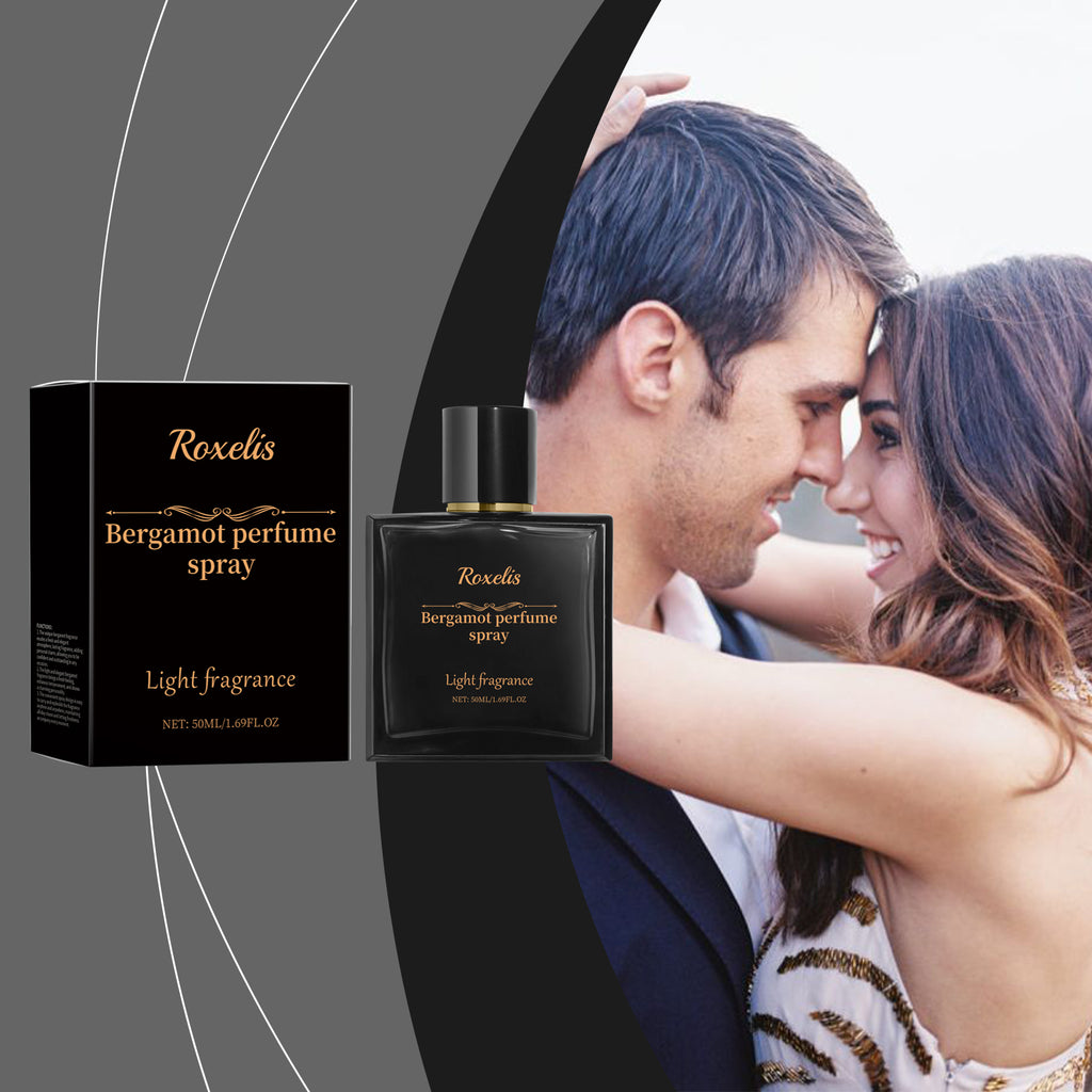 Roxelis Bergamot Light Perfume Spray, Niche Fragrance Fresh And Natural Fruit Fragrance Long-Lasting Portable Spray Perfume