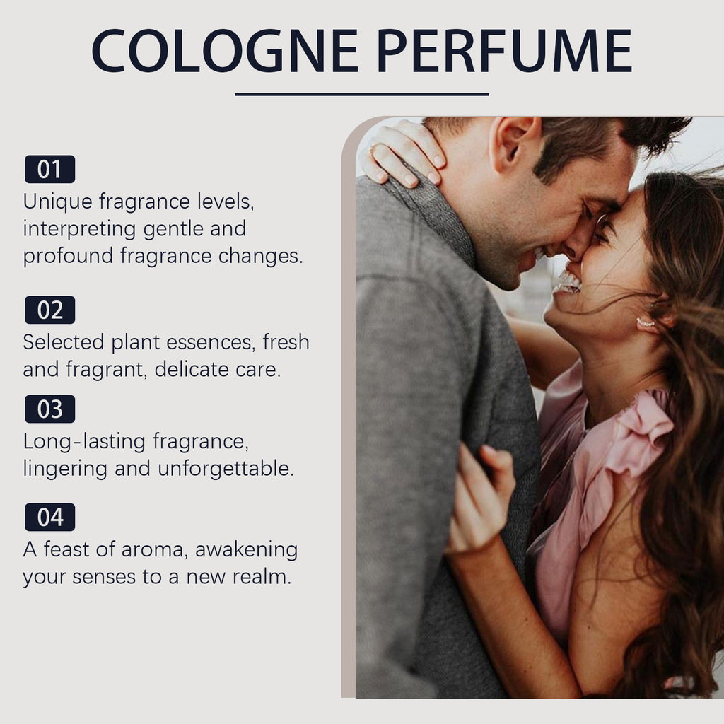Roxelis Men's Charm Cologne Eau De Toilette Cologne Spray Fresh Fragrance For A Date With A Light Fragrance Cologne