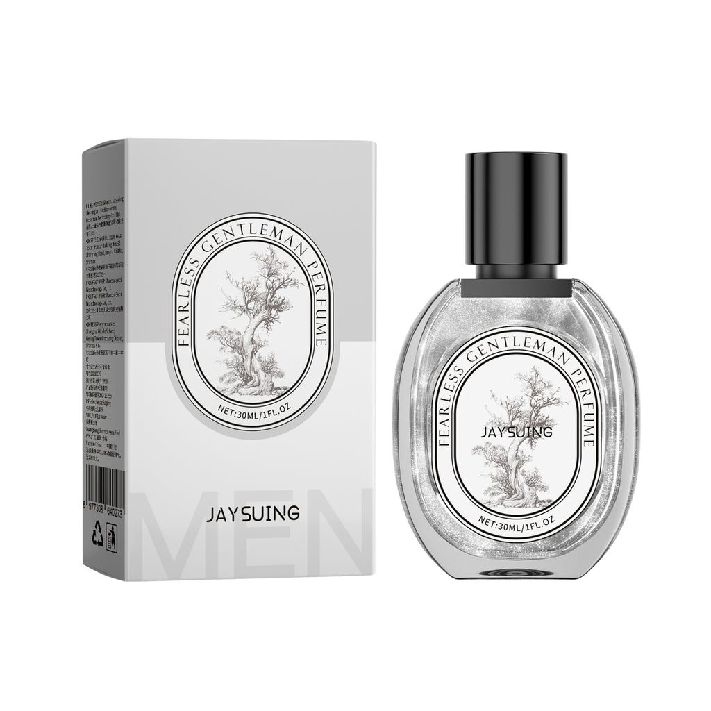 Jaysuing Fearless Gentleman Perfume, Classic High-Grade Light Fragrance Wood Men Dating Lasting Fragrance Small Fresh