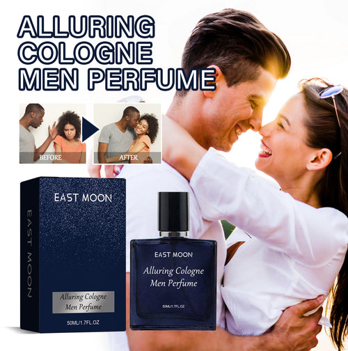 East Moon Men's Cologne Fresh Natural Elegant Lasting Fragrance Gentleman Dating Atmosphere Perfume