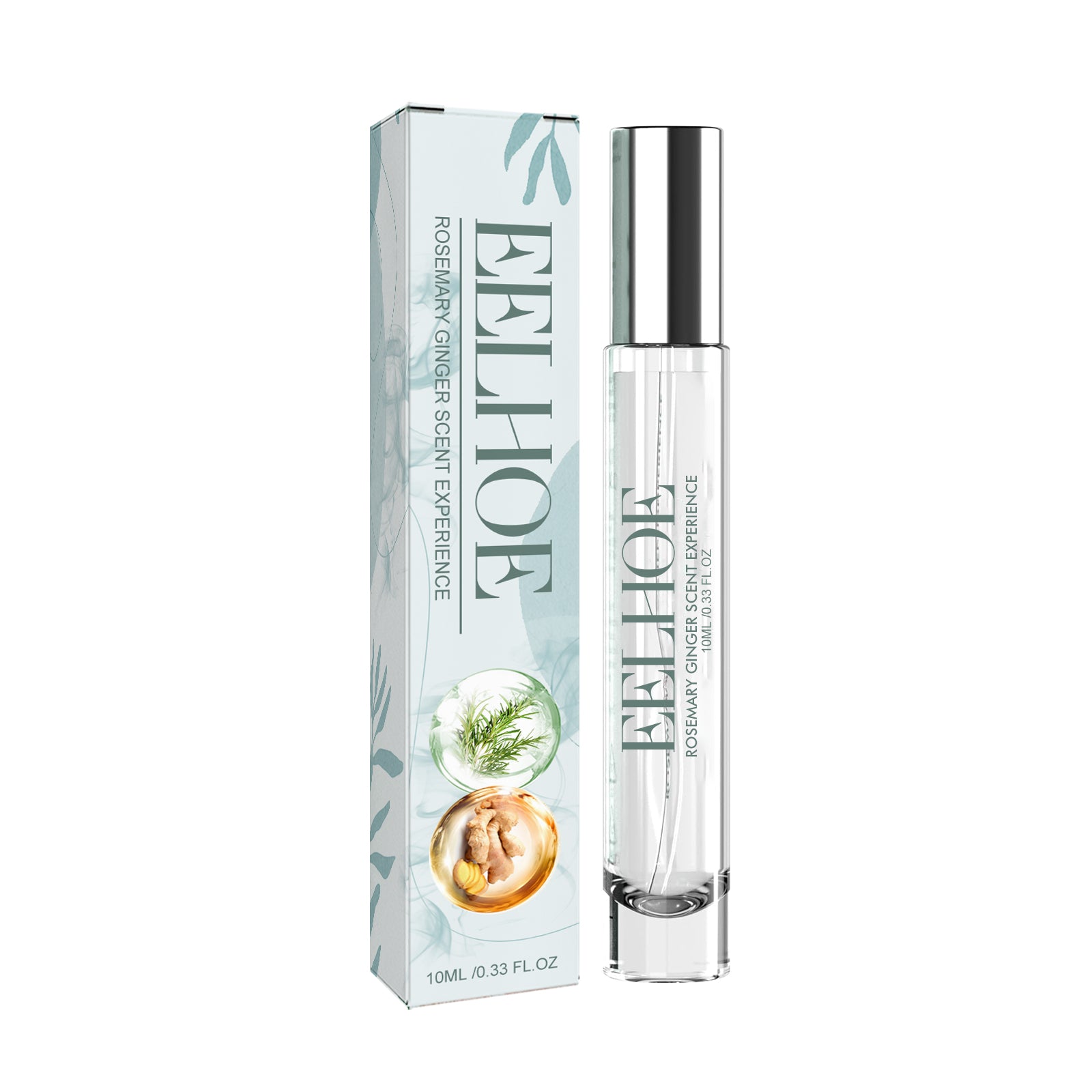 EELHOE Rosemary Ginger Scent Experience Perfume, Natural Fragrance Behind The Ear And Wrist For Women