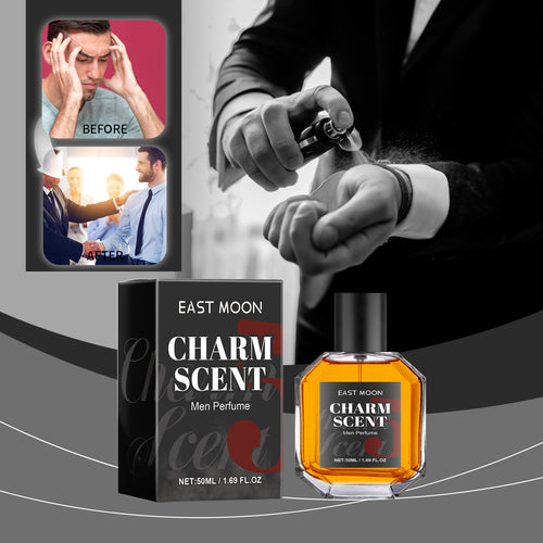 East Moon Men's Perfume, Long Lasting Light Fragrance Wood Fragrance Fresh Natural Release Men's Charm Perfume