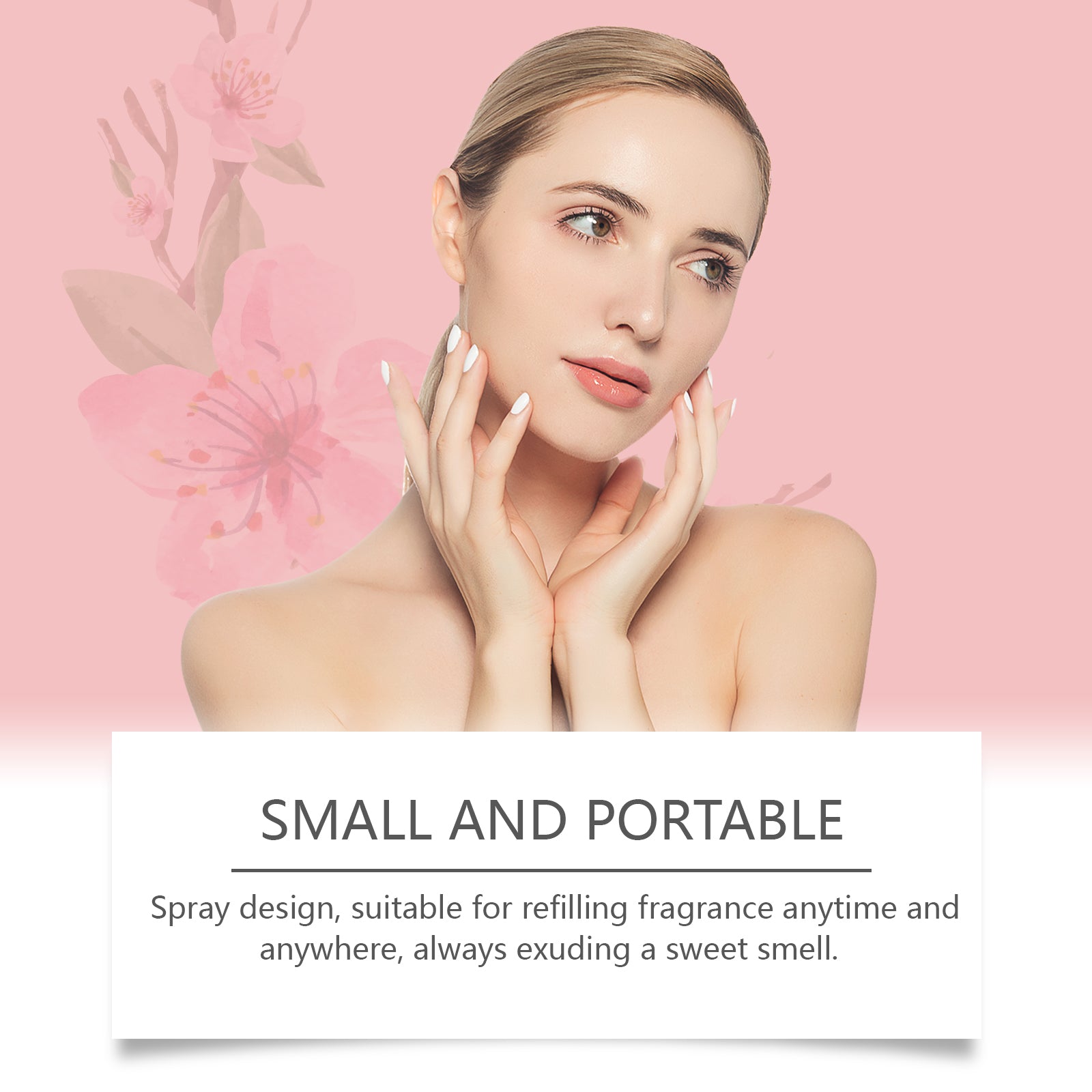 EELHOE Cherry Blossom Body Perfume Spray Keeps Fragrance Fresh And Gentle Moisturizing Skin Moisturizing Spray