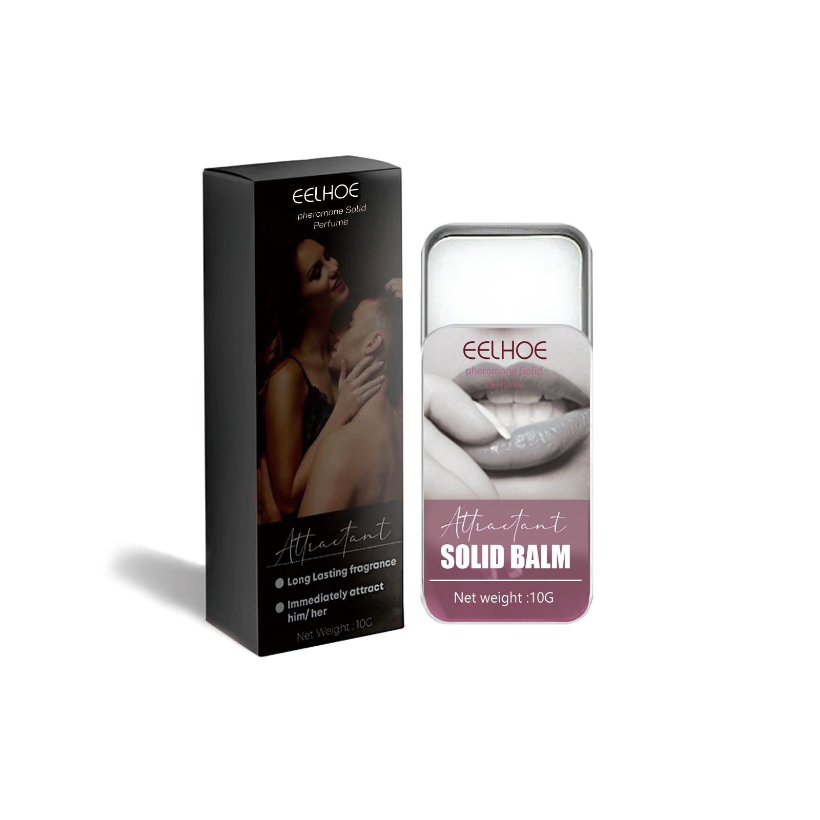 EELHOE Solid Perfumed Body Skin Lasting Fragrance Fresh Air Light Fragrance Portable Balm
