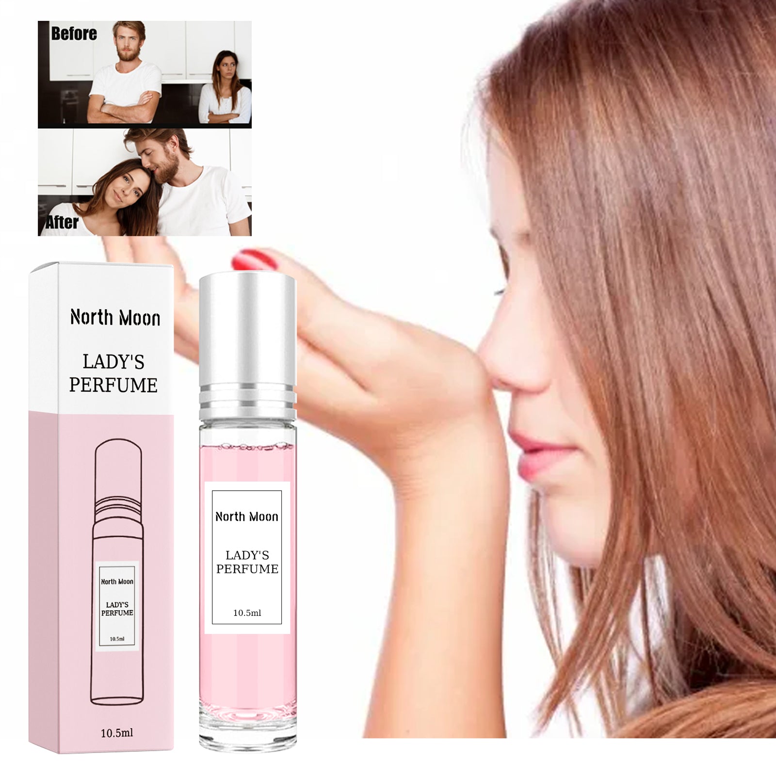 North Moon Women's Perfume Natural Fresh Fragrance With Fragrance Refreshing And Lasting Dating Ladies Niche Perfume