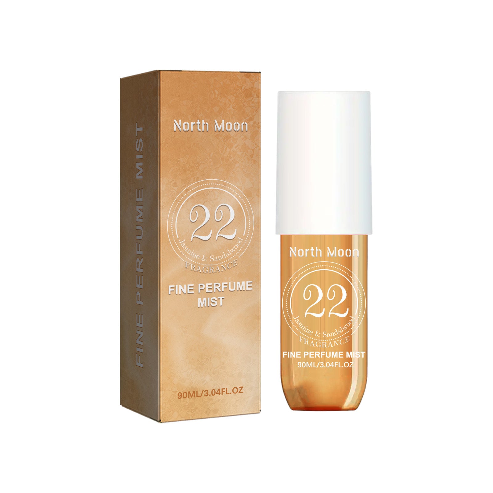 North Moon Perfume Spray Fresh Lasting Fragrance Non-Pungent Women's Date Perfume Spray