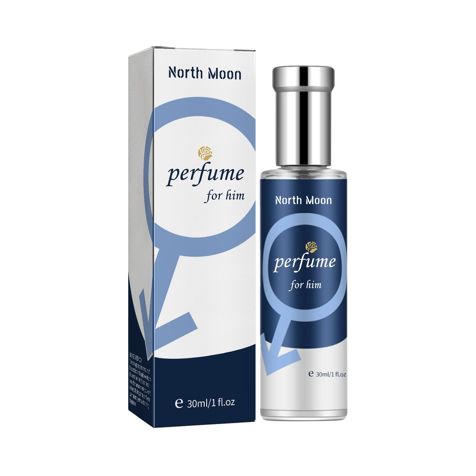 North Moon Opposite Sex Attraction Perfume, Natural Fresh Lasting Fragrance Release Charm Couple Dating Atmosphere Perfume