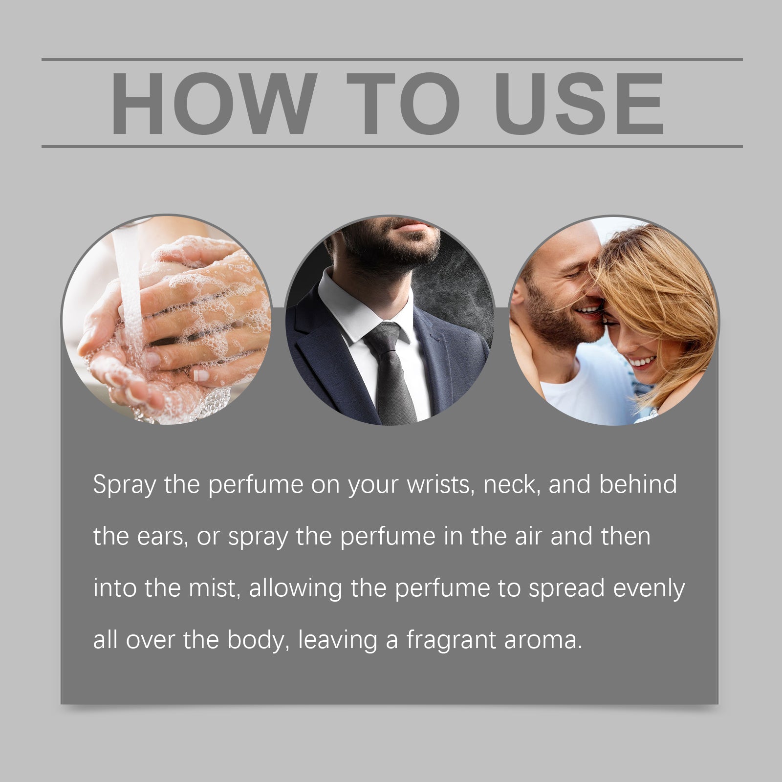 North Moon Pheromone Perfume For Men And Women For Long-Lasting Light Fragrance Fresh Natural Perfume Spray