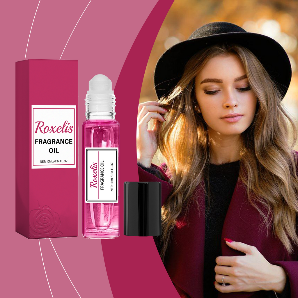 Roxelis Women's Roll-On Perfume Rose Wrist And Neck With Fragrance Portable Portable Fresh Niche Fragrance Perfume