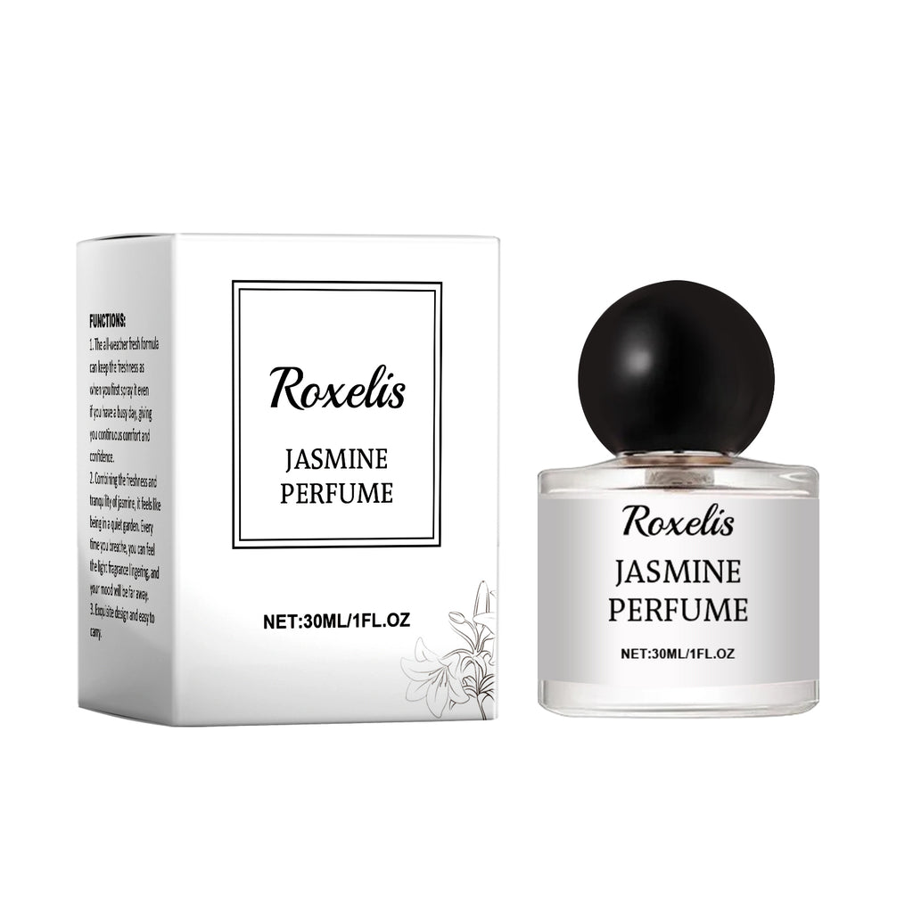 Roxelis Romantic Pair Of Jasmine Perfume, Light Elegant Exudes Charm Leave Fragrance Fragrance Eau De Toilette Wood Floral Notes