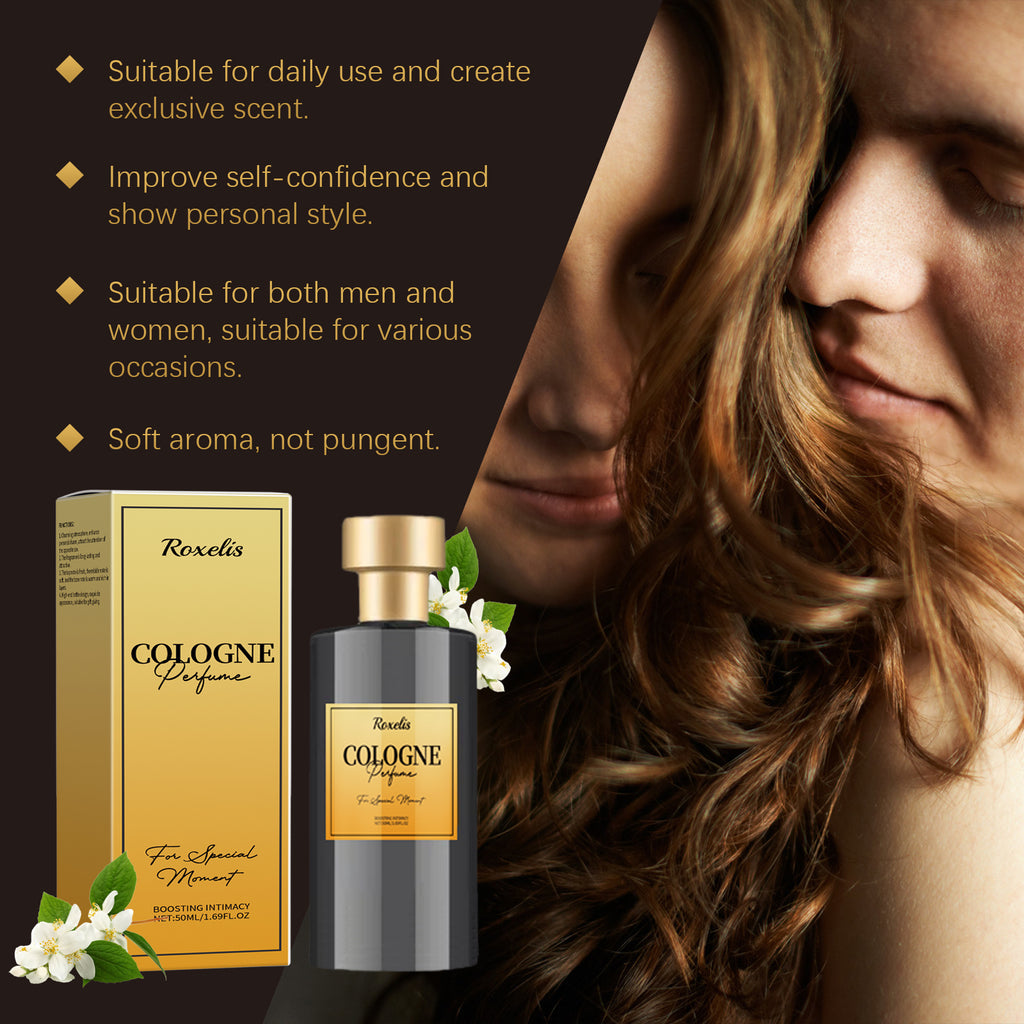 Roxelis Perfumed Cologne Long-Lasting Fragrance Light And Fresh To Show Personal Charm Portable Cologne
