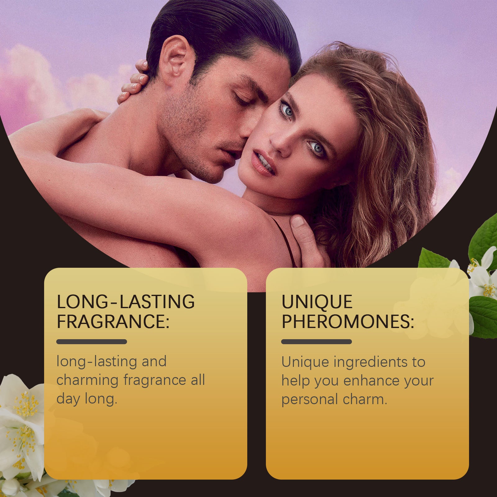 Roxelis Perfumed Cologne Long-Lasting Fragrance Light And Fresh To Show Personal Charm Portable Cologne