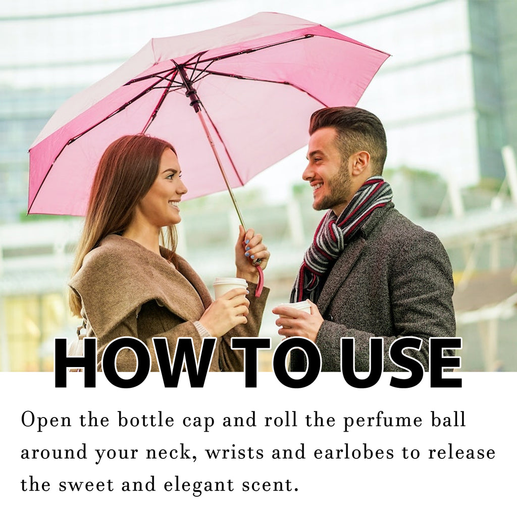 Roxelis Pheromone Ball Perfume Fresh Natural Light Fragrance Release Charm Portable Couple Dating Atmosphere Perfume