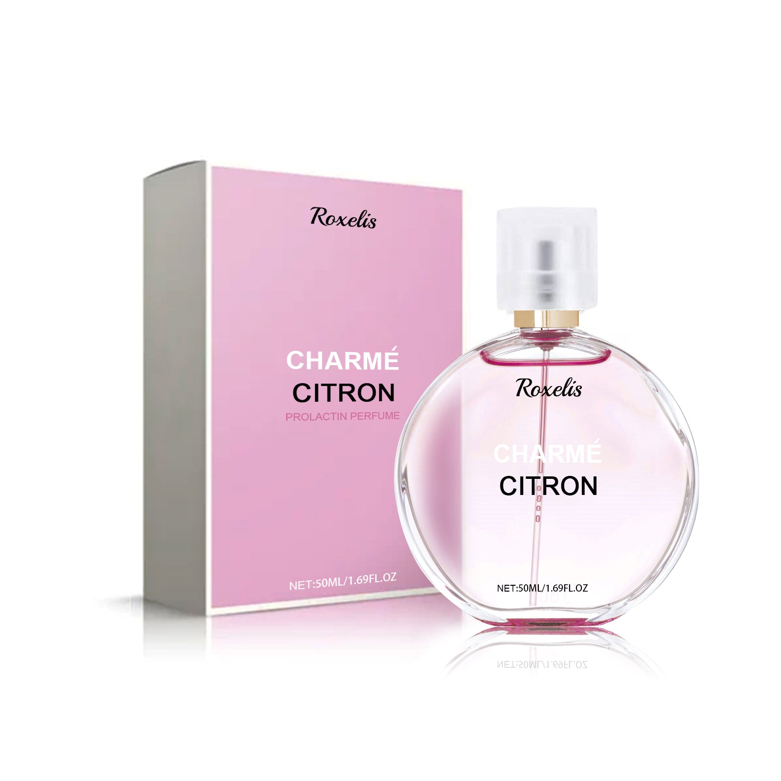 Roxelis Prolactin Perfume, Fresh Light Fragrance Lasting Fragrance Mild Not Pungent Elegant Ladies Dating Niche Perfume