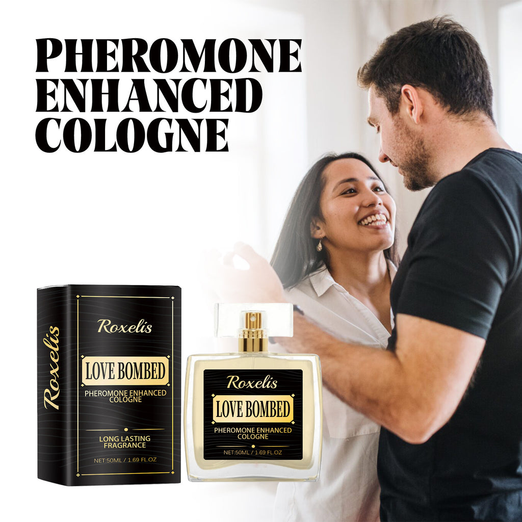 Roxelis Pheromone Enhanced Cologne, Portable Mild Not Pungent Fresh Light Fragrance Couples Dating Charm Atmosphere Lasting Fragrance