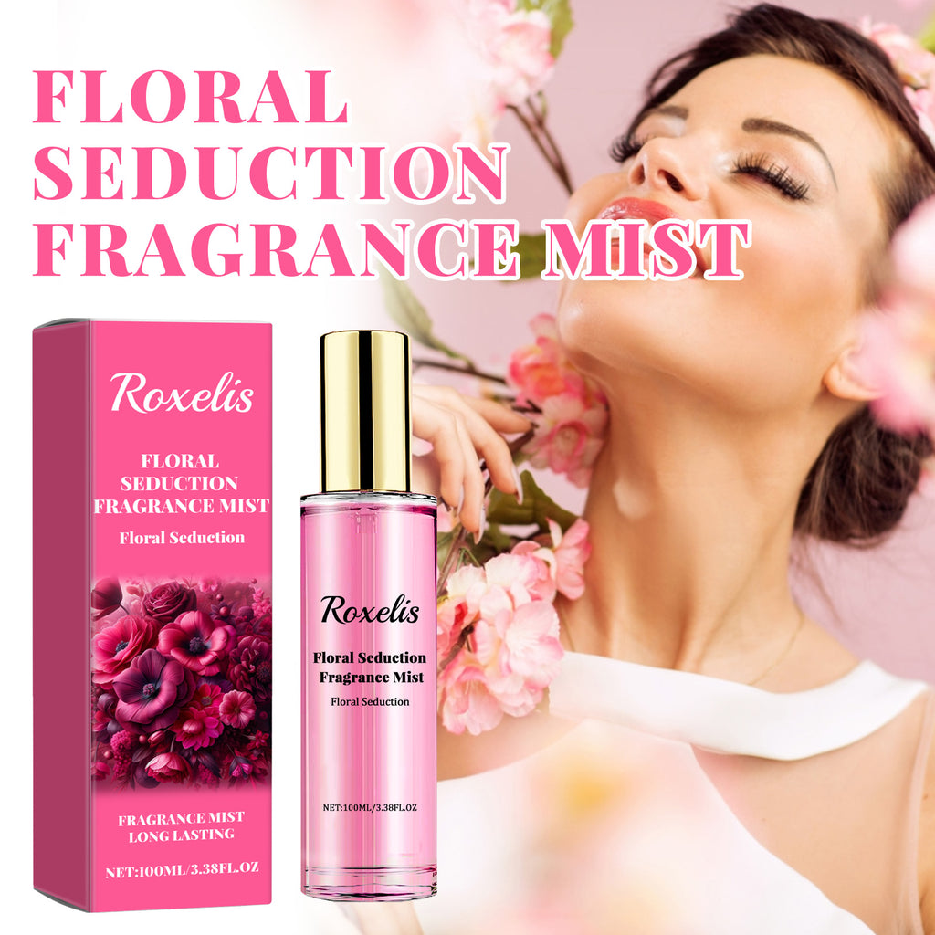 Roxelis Floral Seduction Fragrance Mist, Lasting Fragrance Fresh And Natural Couples Date With Fragrance To Bring Atmosphere Encounter