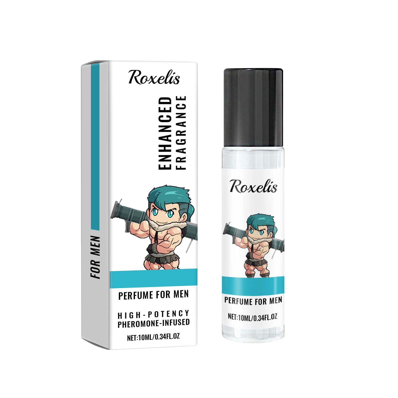 Roxelis Perfume For Men, Wrist, Neck Ear After Mild Natural And Pure And Fresh Quietly Elegant Fragrant Portable Lasting Perfume