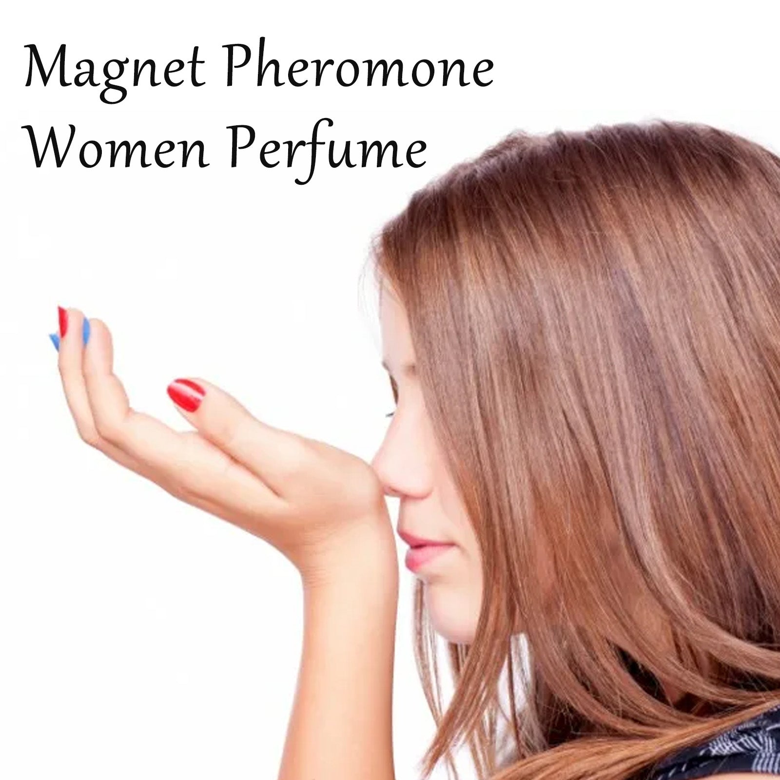 Roxelis Magnet Pheromone, Lasting Fragrance Elegant Natural Fragrance Not Pungent Women's Charm Dating Perfume