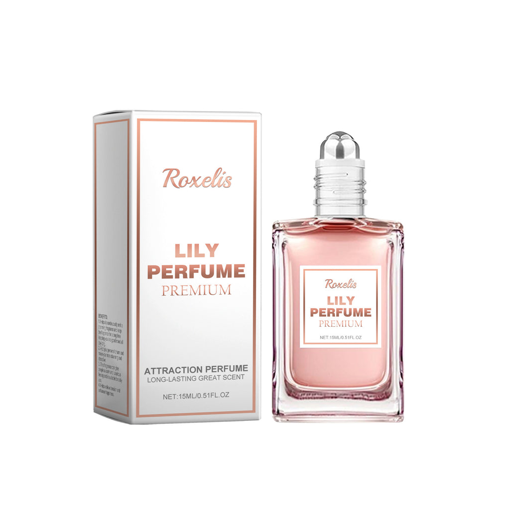 Roxelis Premium Lily Perfume, Women's Lily Fragrance Fragrance Natural Fresh Stay Charm Ball Perfume