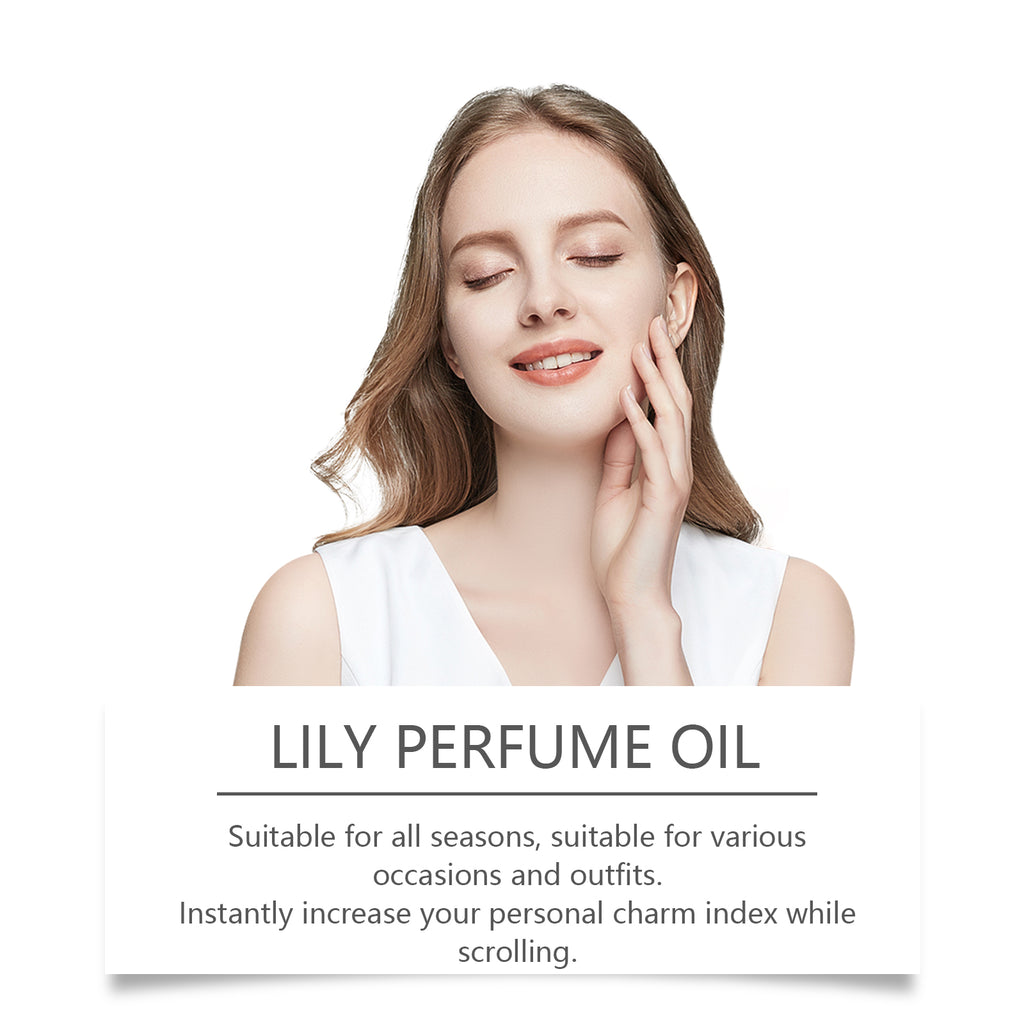 Roxelis Ladies Pheromone Ball Lily Perfume, Mild And Long-Lasting Fresh Fragrance Portable Fragrance