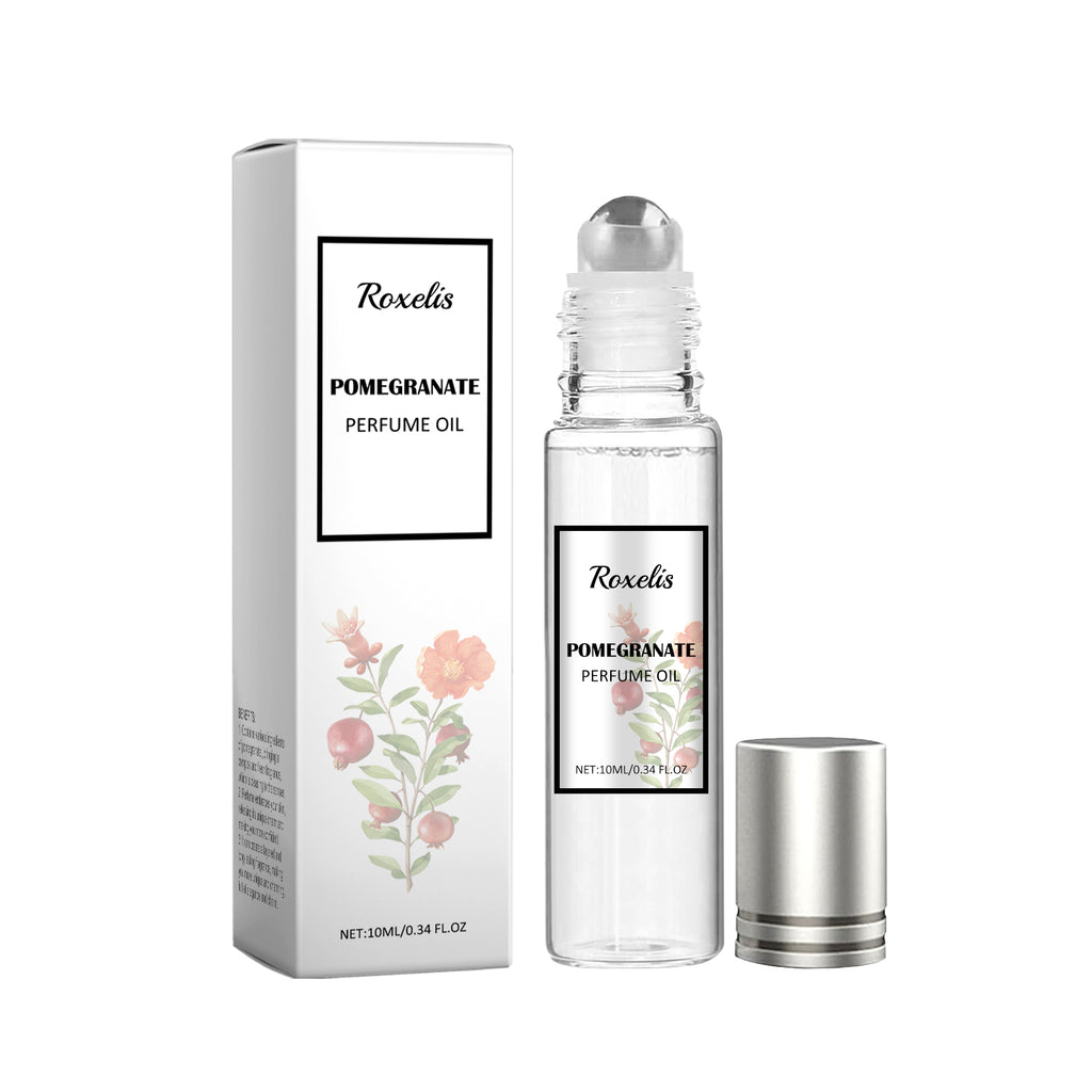 Roxelis Women's Pheromone Ball Pomegranate Perfume Natural Long Lasting Light Fragrance Fresh Flower Fruit Charm Stay Perfume