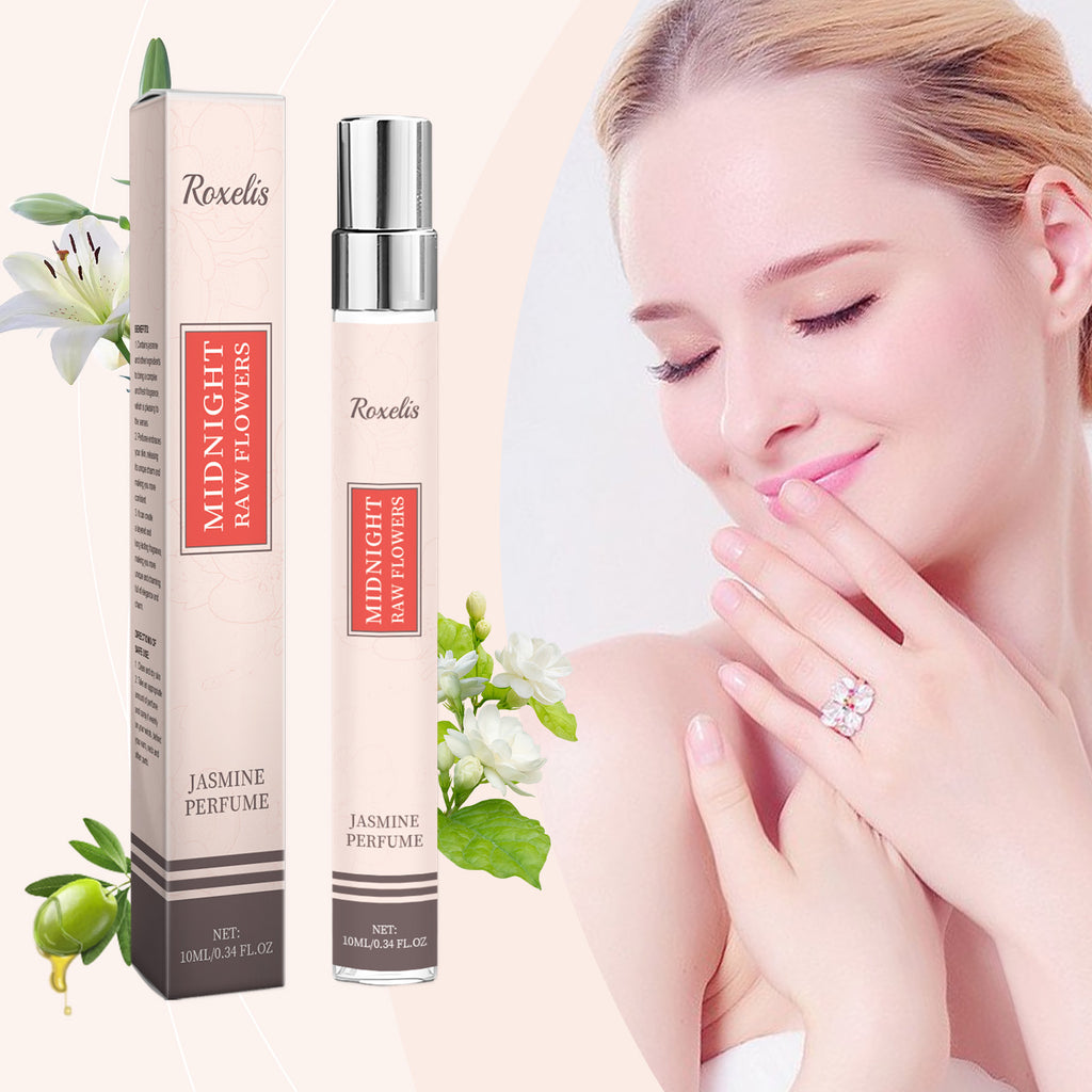 Jasmine Light Perfume Flower Fruit Fragrance Natural Fresh Mild Lasting Light Fragrance Portable Charm Staying Perfume