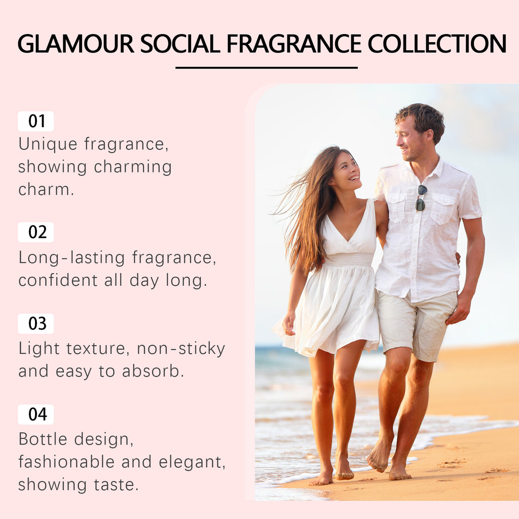Charm Perfume (Rose), Portable Niche Stay Fragrance Gentle Date Behind The Ear Neck Atmosphere Light Elegant Fresh Perfume