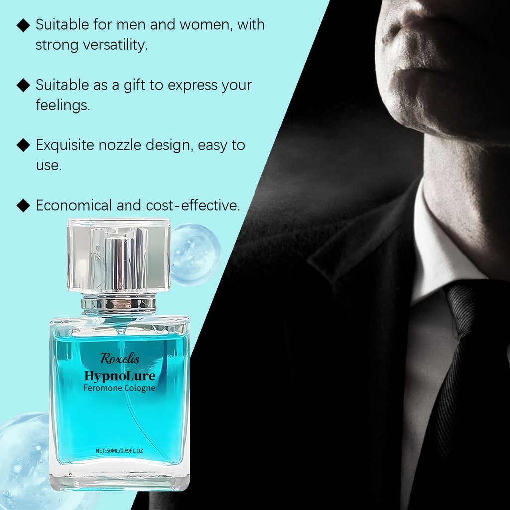 Roxelis Feromone Cologne, Cologne Exudes A Classic Fragrance To Enhance Charm. Portable Natural Fresh Fragrance